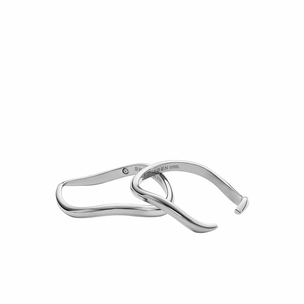 Ladies' Ring Skagen SKJ1794040.13 Silver 2 Units