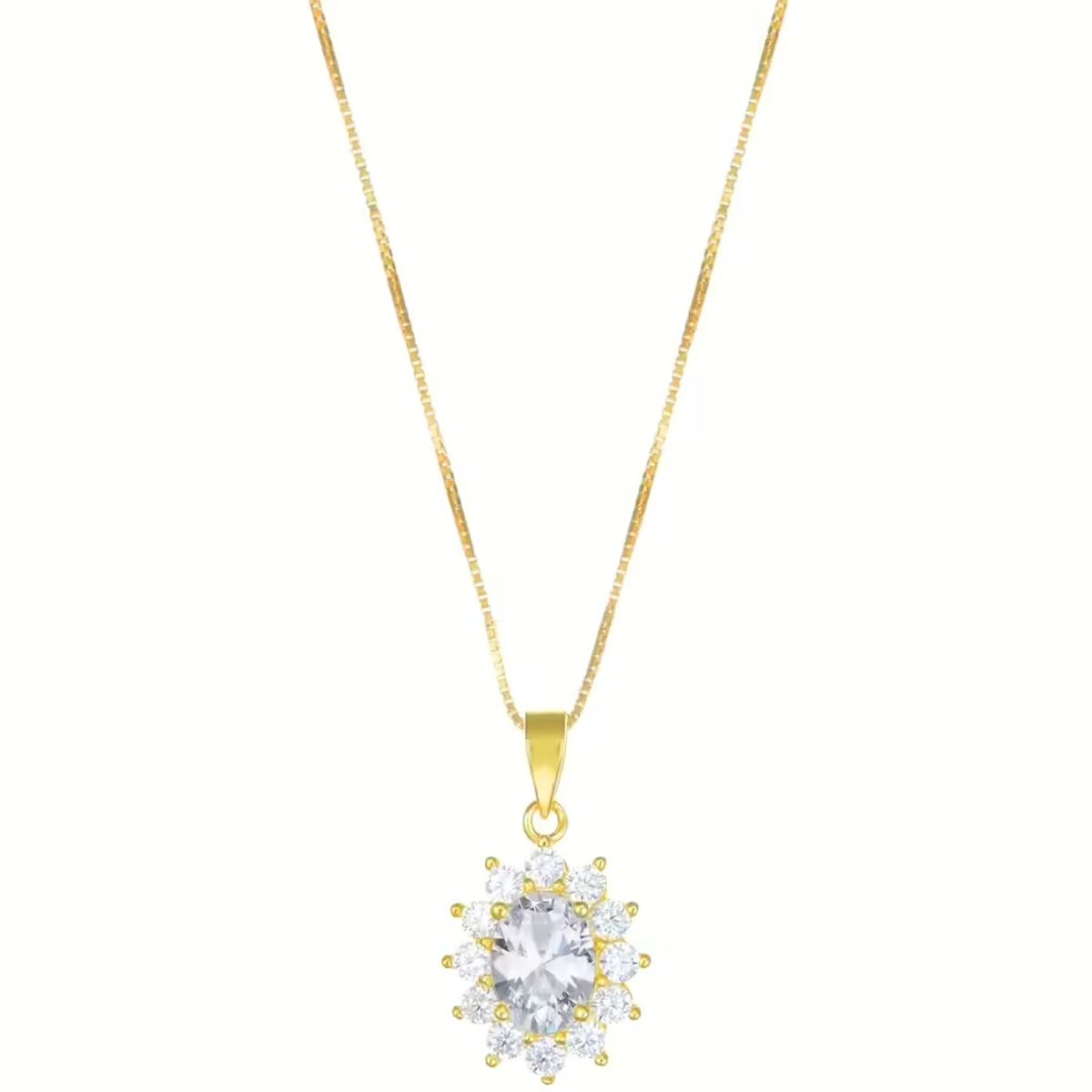 Ladies' Pendant Amen CLLDGGBB Silver