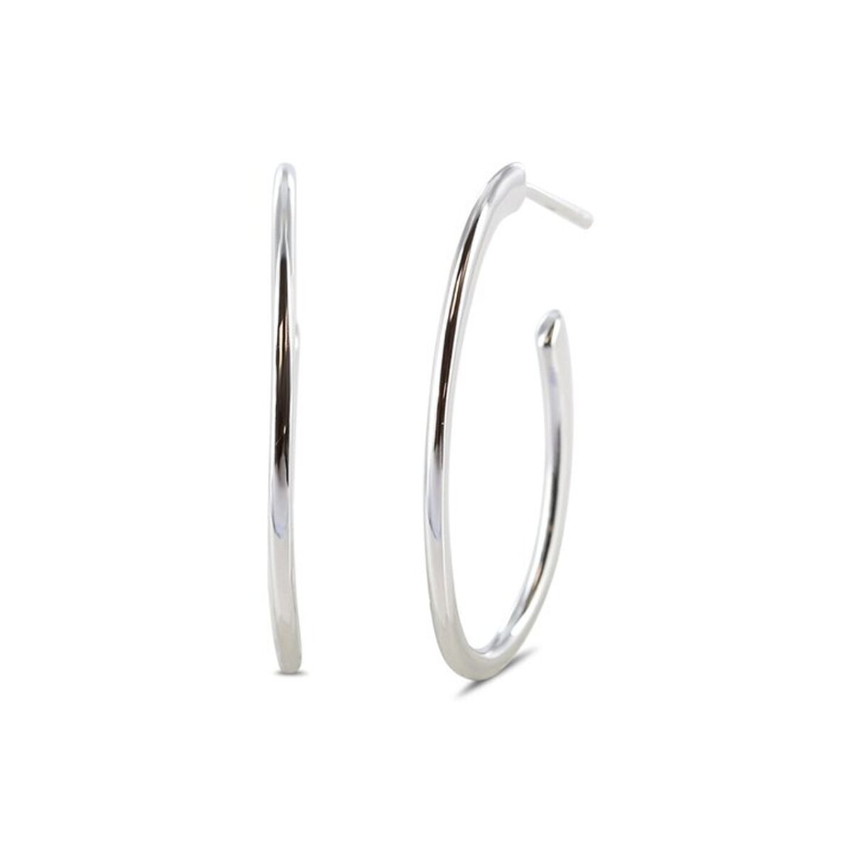 Ladies' Earrings New Bling 9NB-1393 Silver