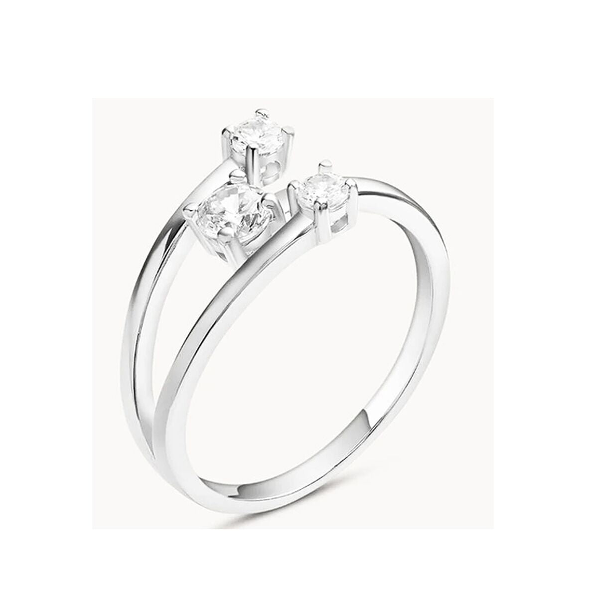 Ladies' Ring Stroili Mod. 1697686 Silver