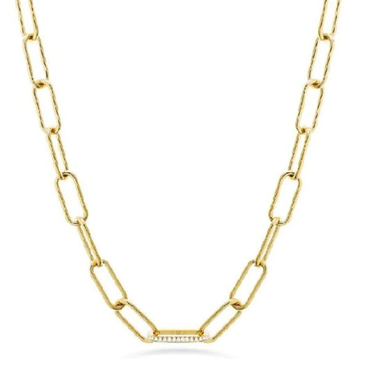 Ladies' Necklace LIU JO LJ2335 Golden