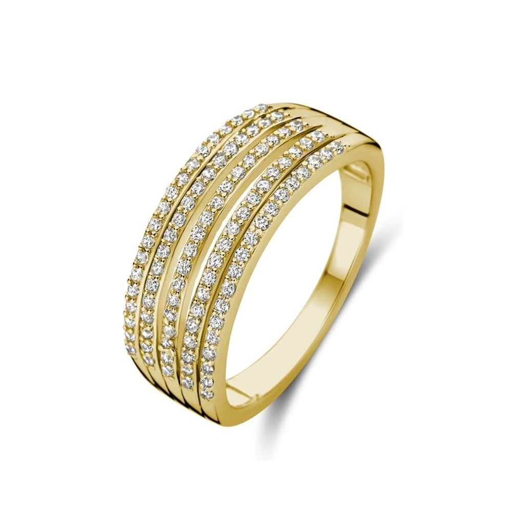 Ladies' Ring New Bling 9NB-1431-56 16 Golden