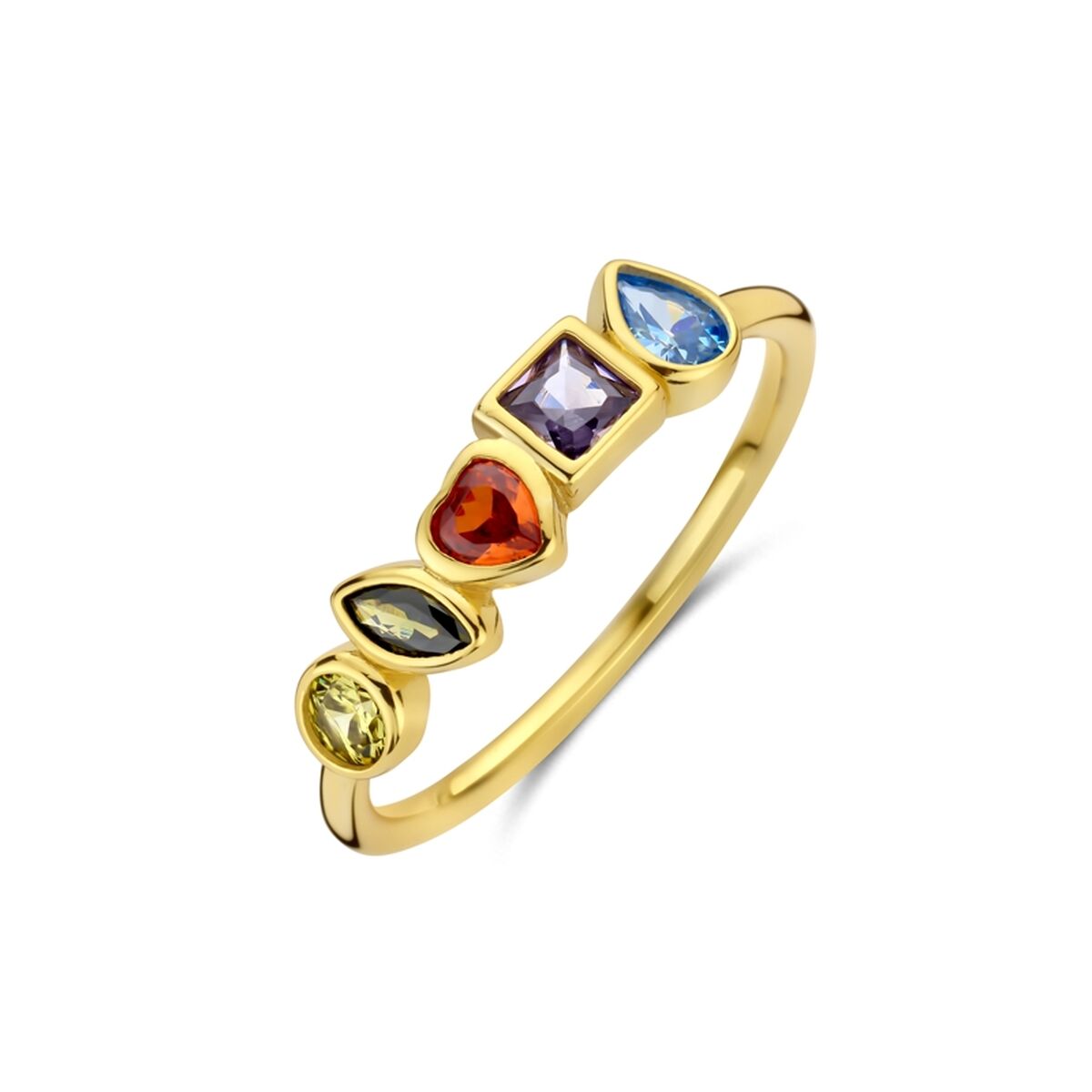 Ladies' Ring New Bling 9NB-1572-56 16 Golden