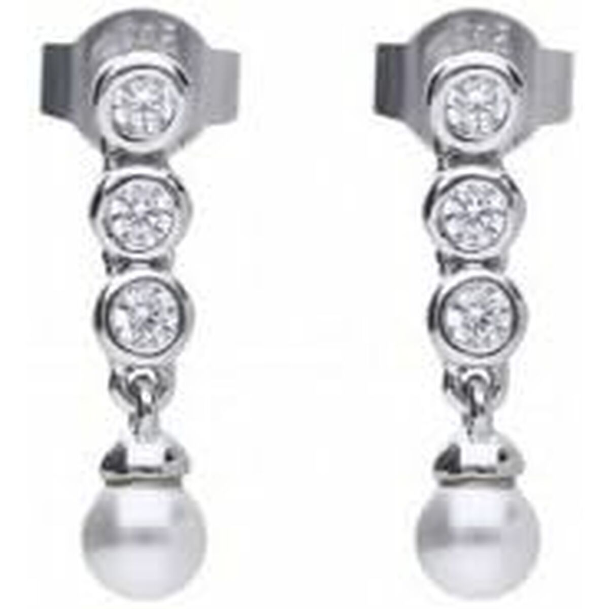 Ladies' Earrings Diamonfire 6218571111 3 cm