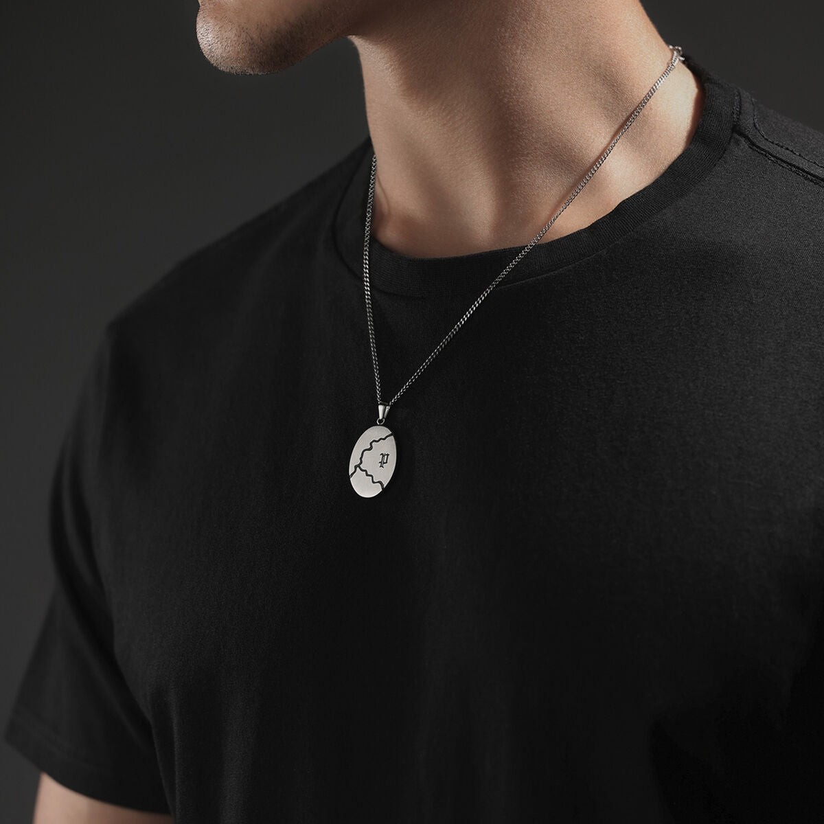 Men's Necklace Police PEAGN0041201