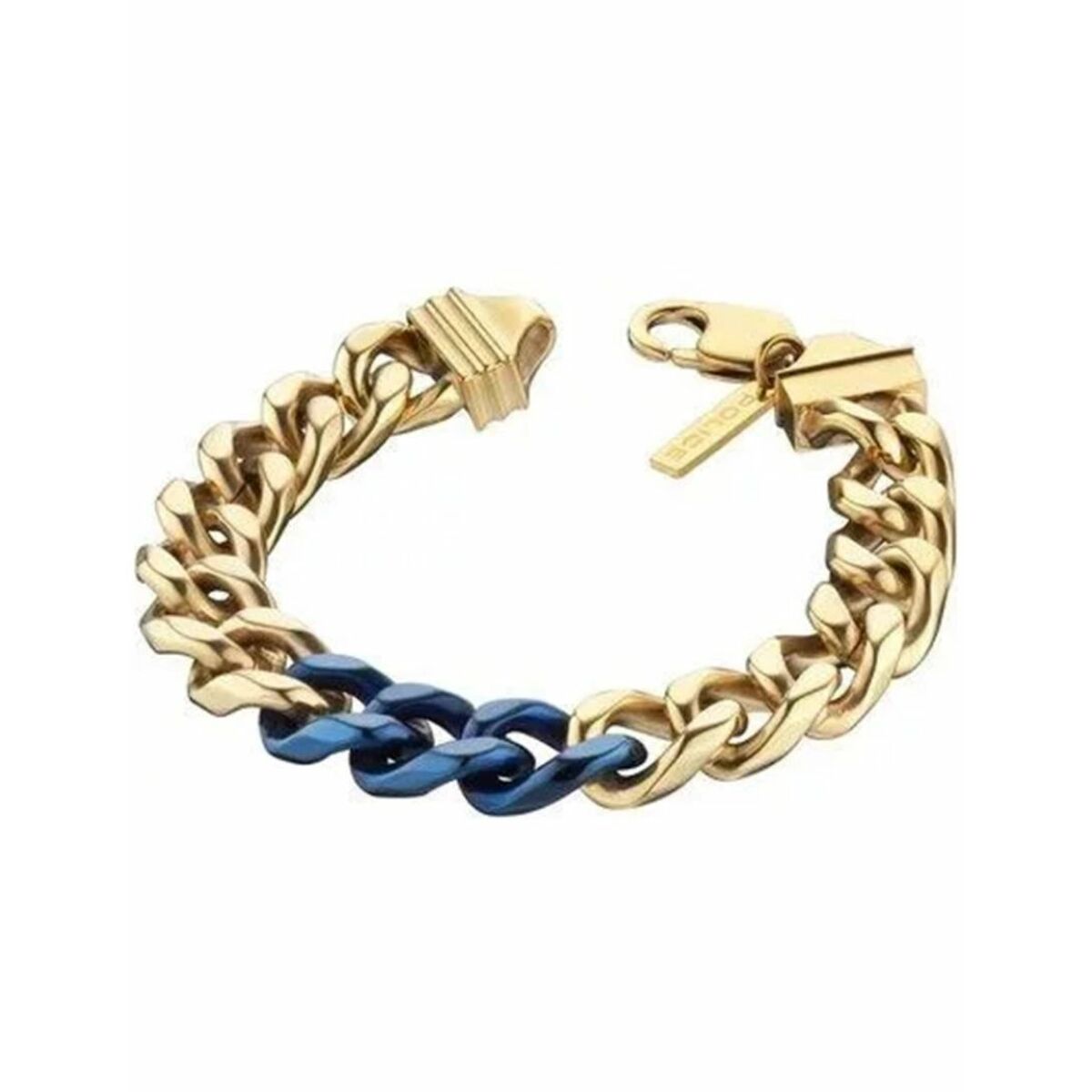 Men's Bracelet Police PJ25685BSG03L Stainless steel 21 cm