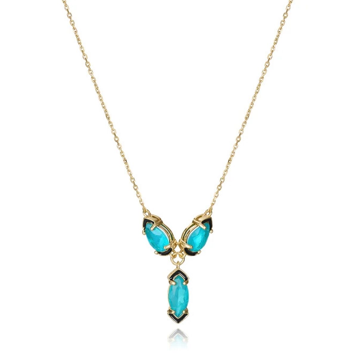 Ladies' Necklace Viceroy 2304C100-52 Golden Blue