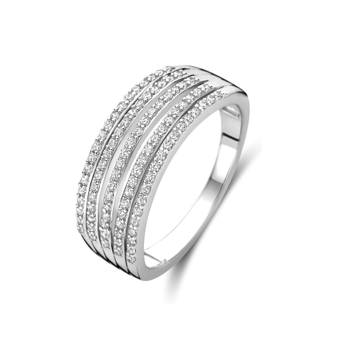 Ladies' Ring New Bling 9NB-1428-60 20 Silver