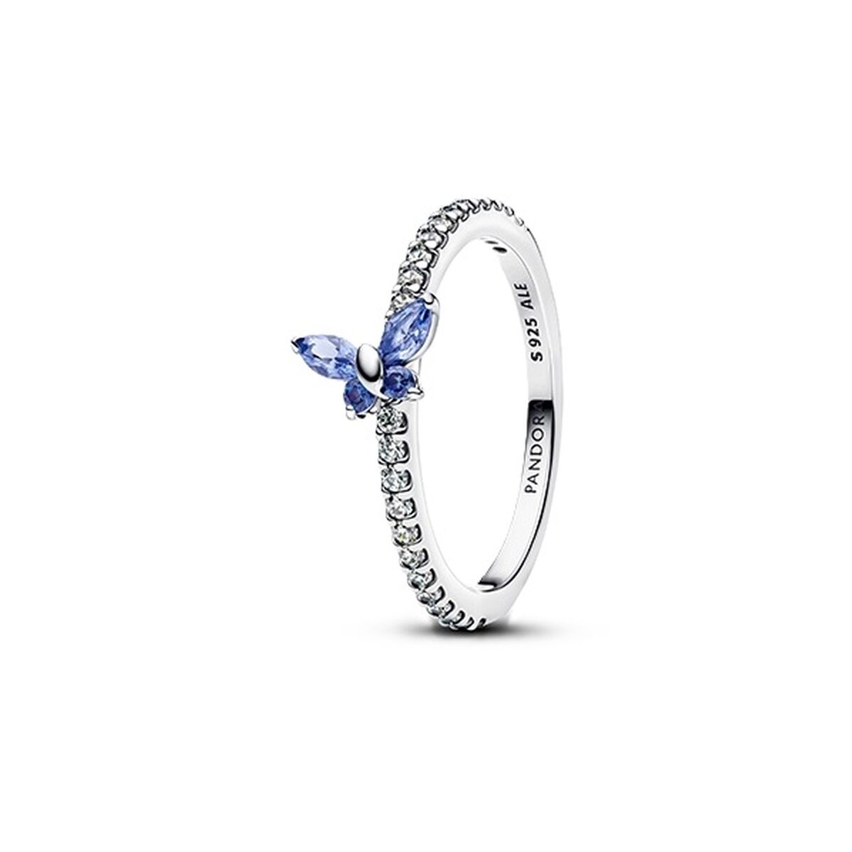 Ladies' Ring Pandora 194269C01-58 Silver Blue