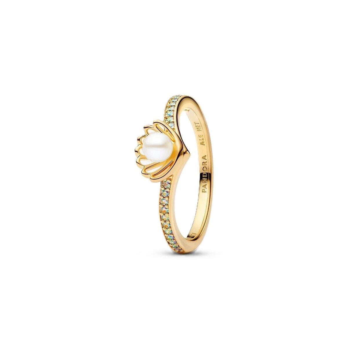 Ladies' Ring Pandora 163654C01-50 10 Golden