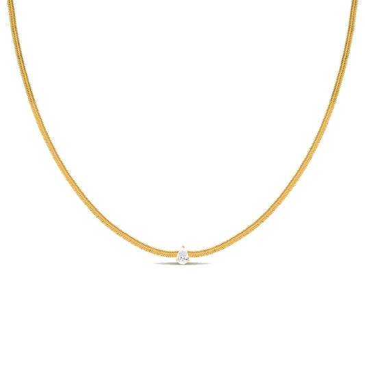 Ladies' Necklace Stroili 1694689 Golden