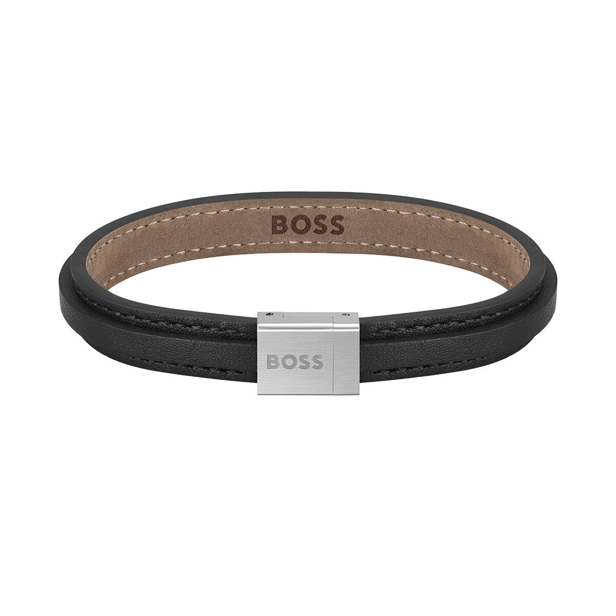 Men's Bracelet Hugo Boss 1580328S Leather 25 cm