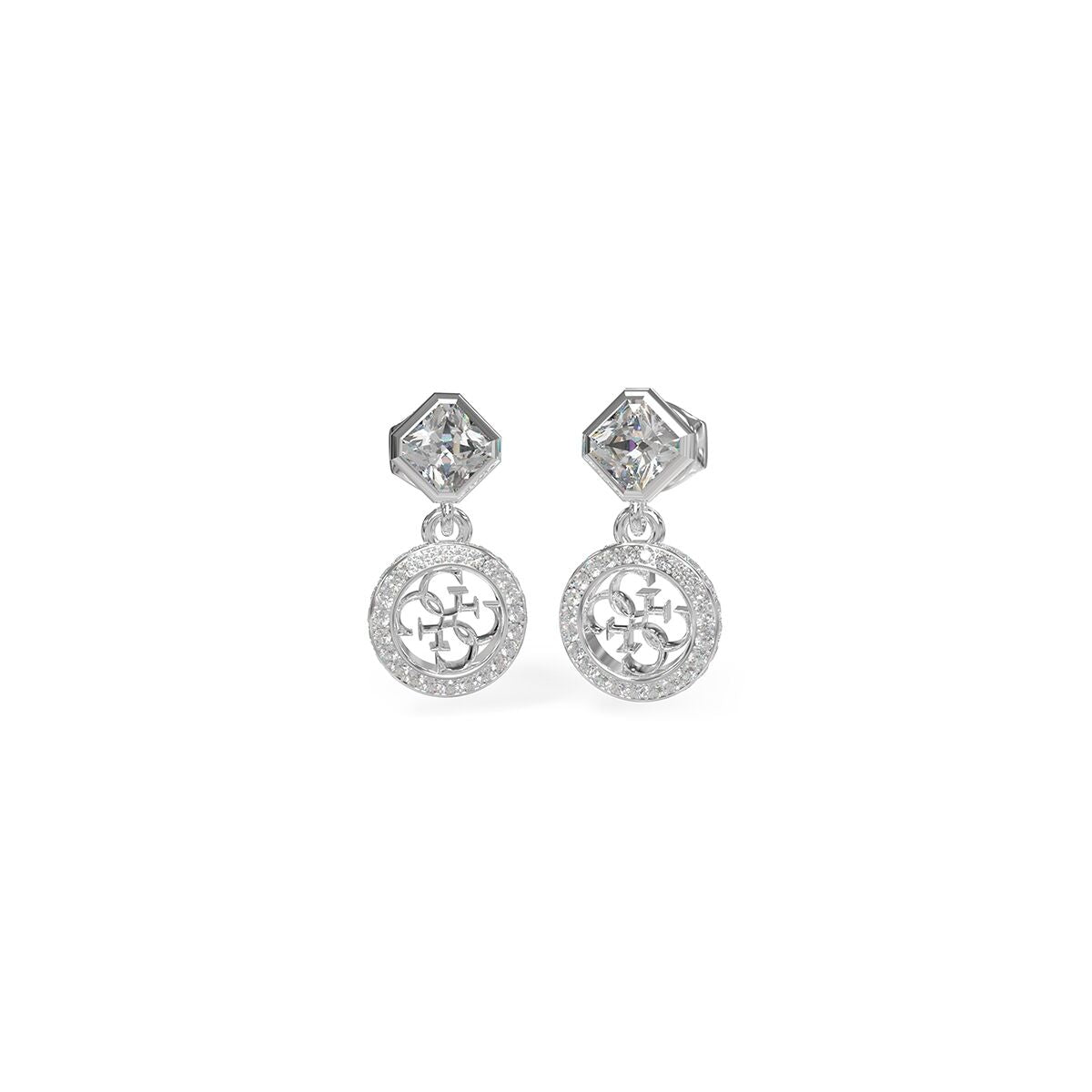 Ladies' Earrings Guess JUBE04154JWRHT-U Silver