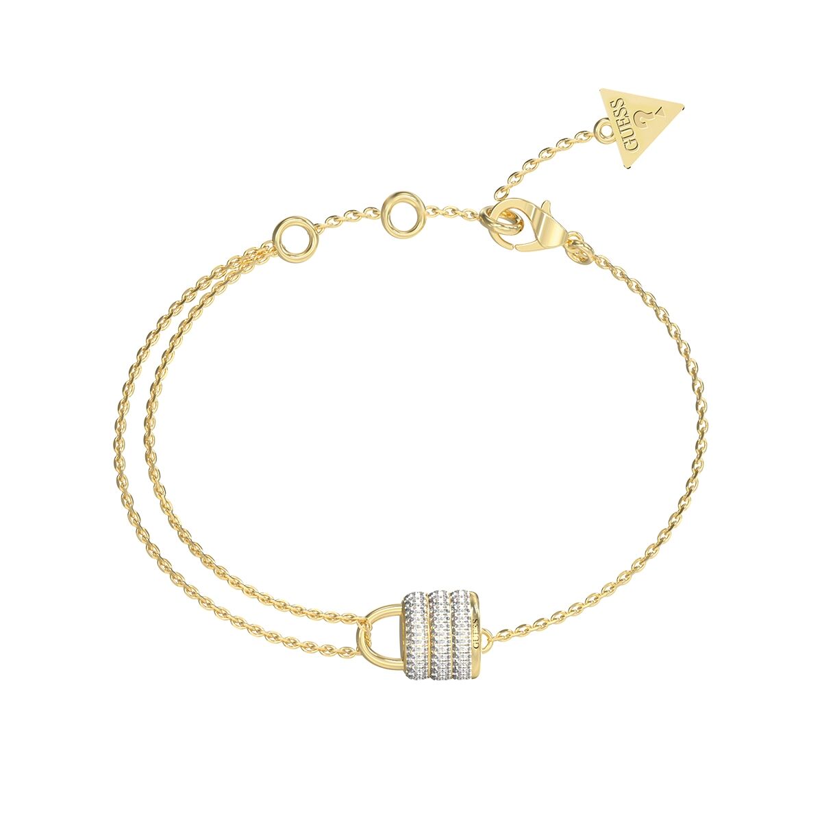 Ladies' Bracelet Guess JUBB05418JWYGS Golden