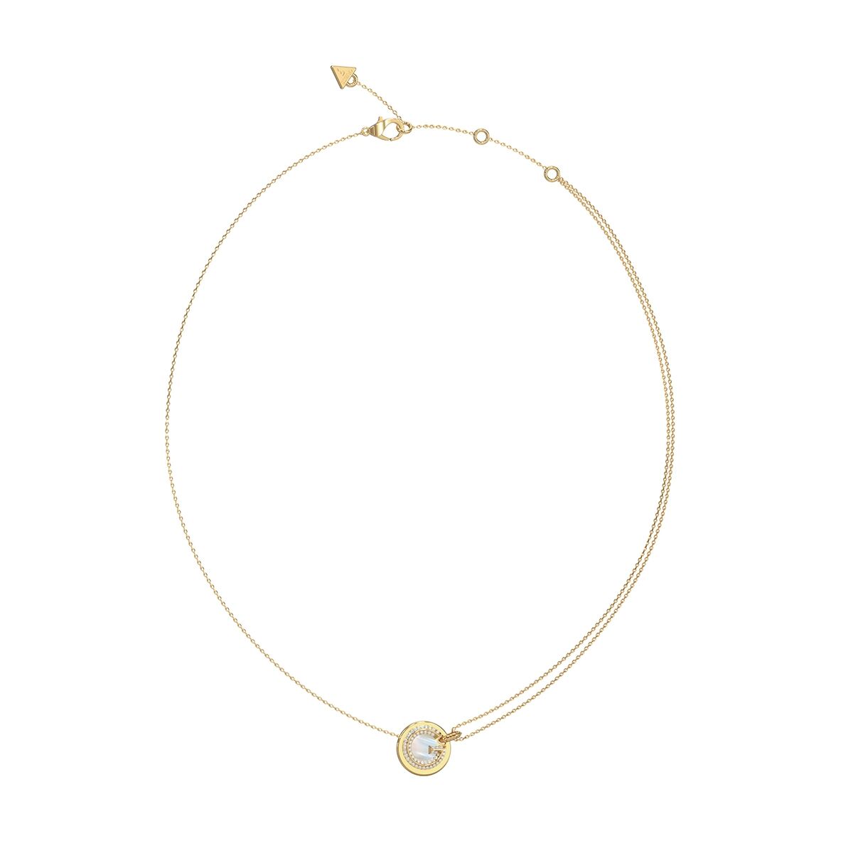 Ladies' Pendant Guess JUBN05437JWYGT-U Golden