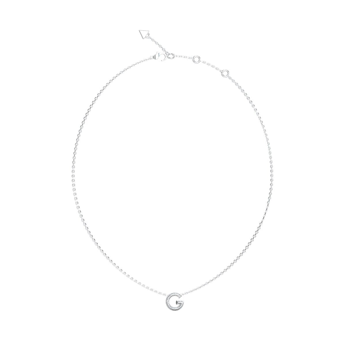 Ladies' Necklace Guess JUBN05441JWRHT-U Silver