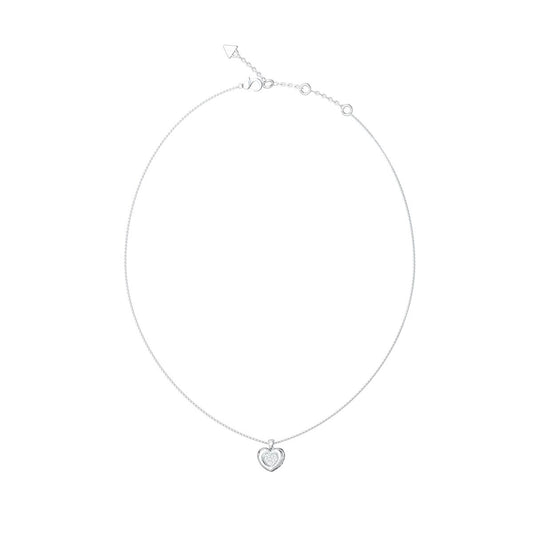 Ladies' Necklace Guess JUBN05463JWRHT-U Silver