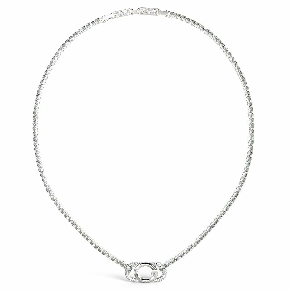 Ladies' Pendant Guess JUBN04506JWRH 45 cm Silver
