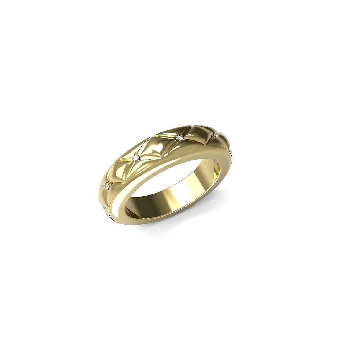 Ladies' Ring Guess JUBR04591JWYG54 Golden 14