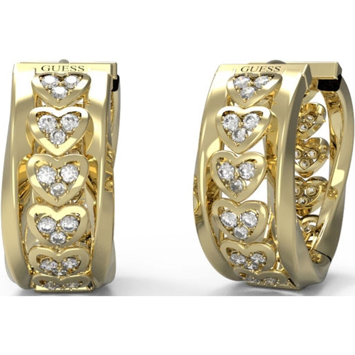 Ladies' Earrings Guess JUBE04604JWYGT-U Golden