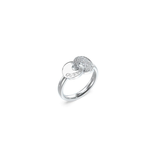 Ladies' Ring Guess JUBR05222JWRH56 Silver 16