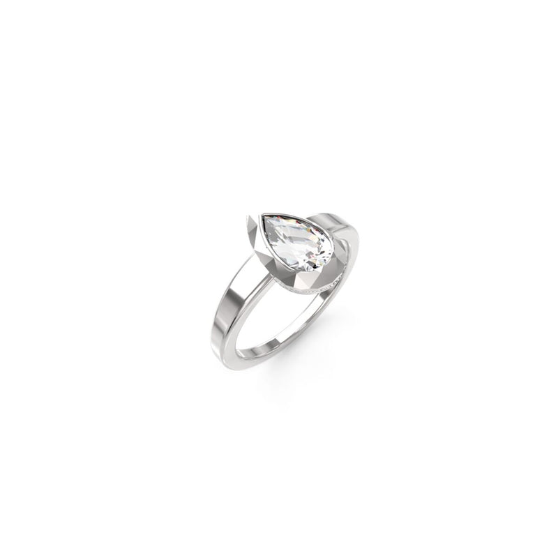 Ladies' Ring Guess JUBR05248JWRH56 16 Silver