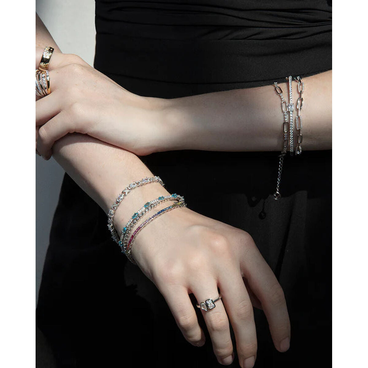 Ladies' Bracelet Viceroy 9142P000-30 Silver