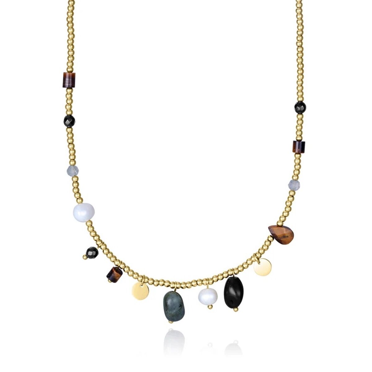 Ladies' Necklace Viceroy 14200C01012 Golden