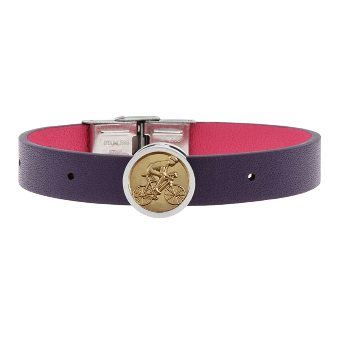 Men's Bracelet Talent Jewels TJA-1-01-01-3-5 Purple