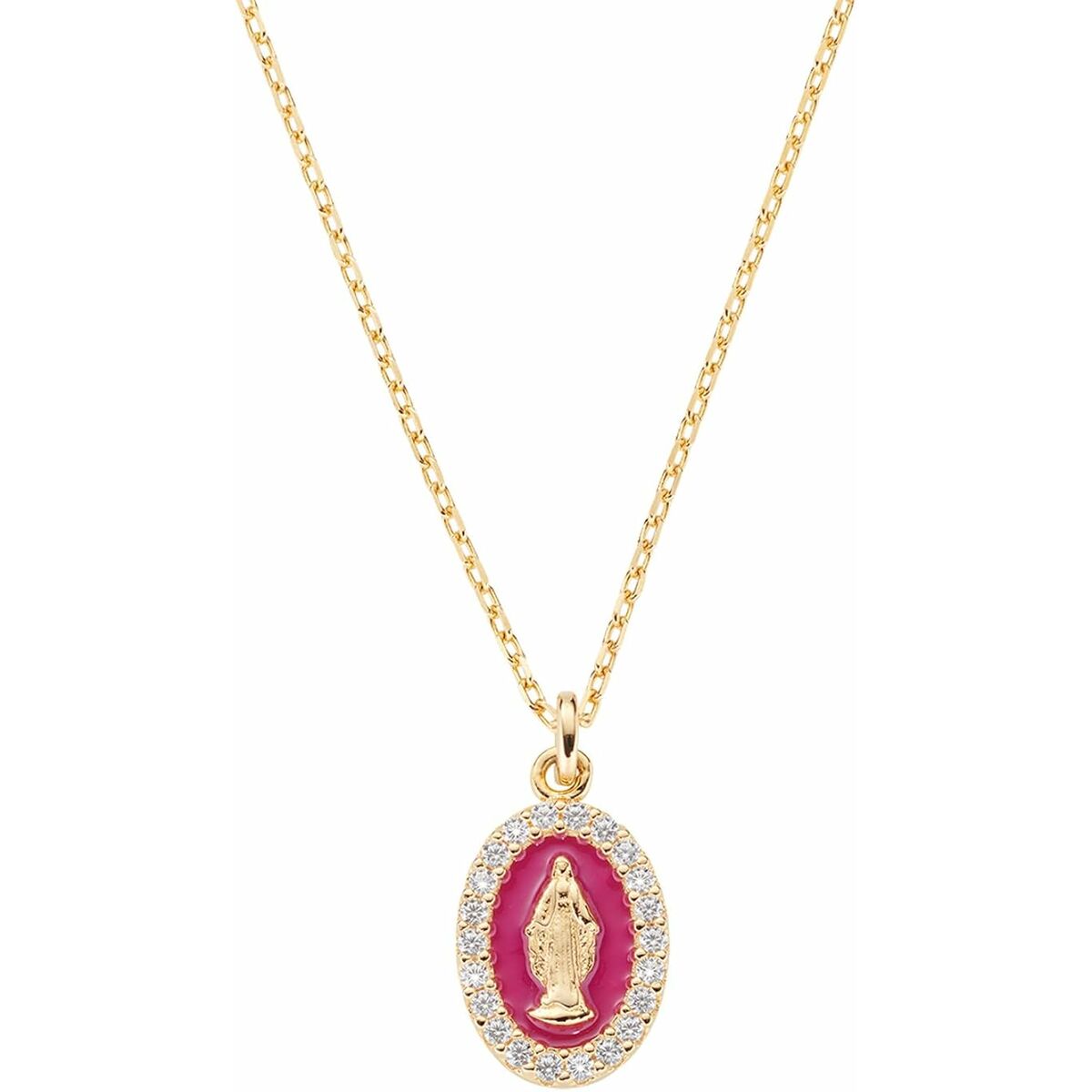 Ladies' Necklace Amen CLMISMGBO
