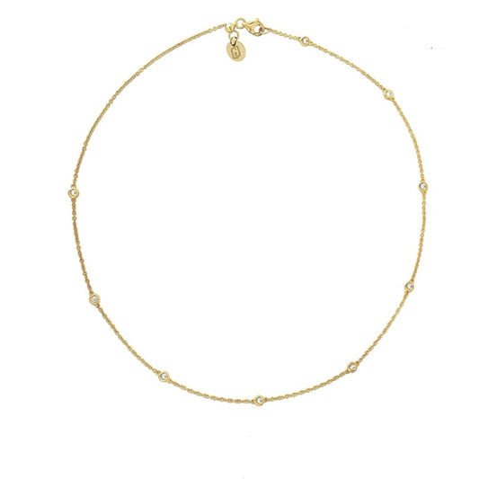 Ladies' Necklace LIU JO LJ2466 Golden