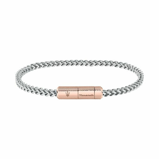 Men's Bracelet Maserati Stainless steel 22 cm