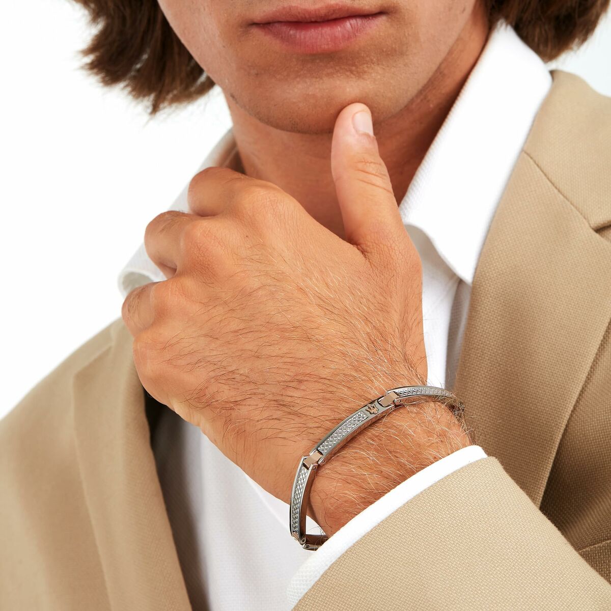 Men's Bracelet Maserati JM423AVD23 Stainless steel
