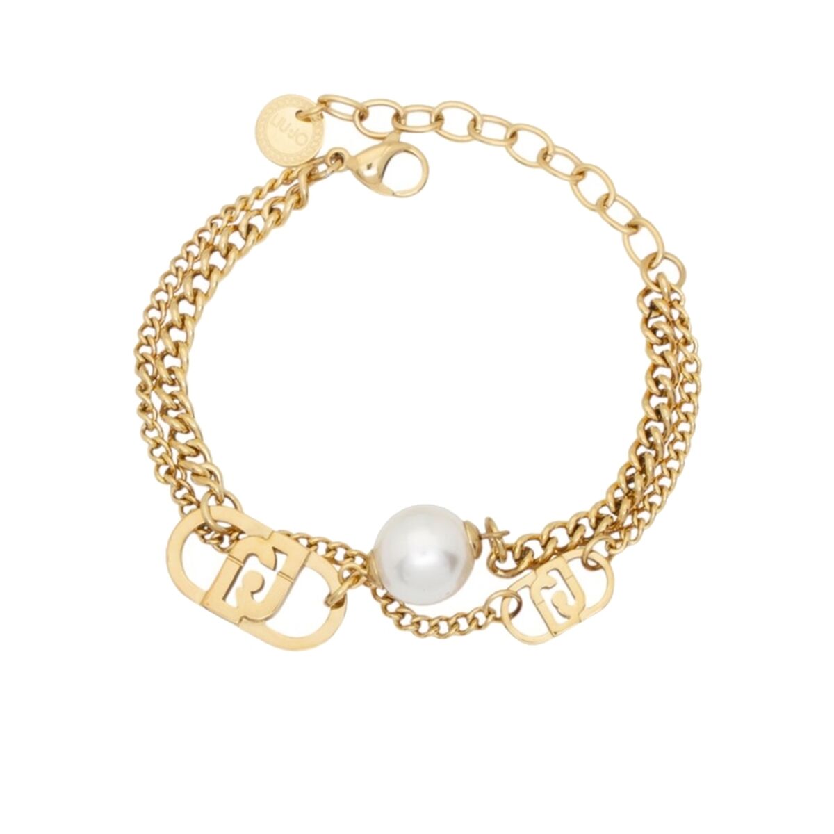 Ladies' Bracelet LIU JO LJ2804 Golden