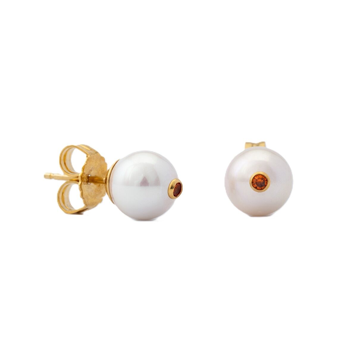 Ladies' Earrings Majorica 17352.01.1.E00.906.1 White