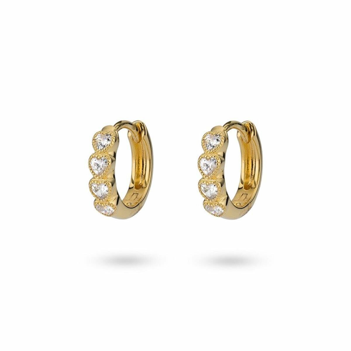 Ladies' Earrings 24KAE 42460Y Golden