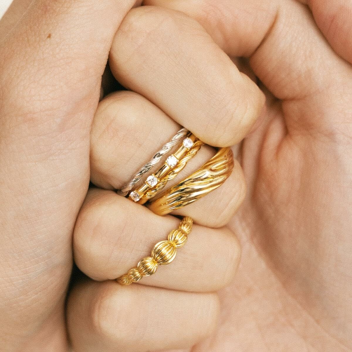 Ladies' Ring 24KAE 124138Y/56 16 Golden
