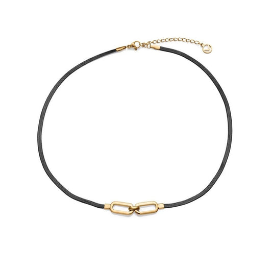 Ladies' Necklace Viceroy 75371C01010 Black