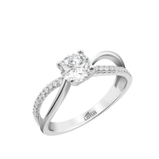 Ladies' Ring Lotus LP3742-3/112 Silver 12