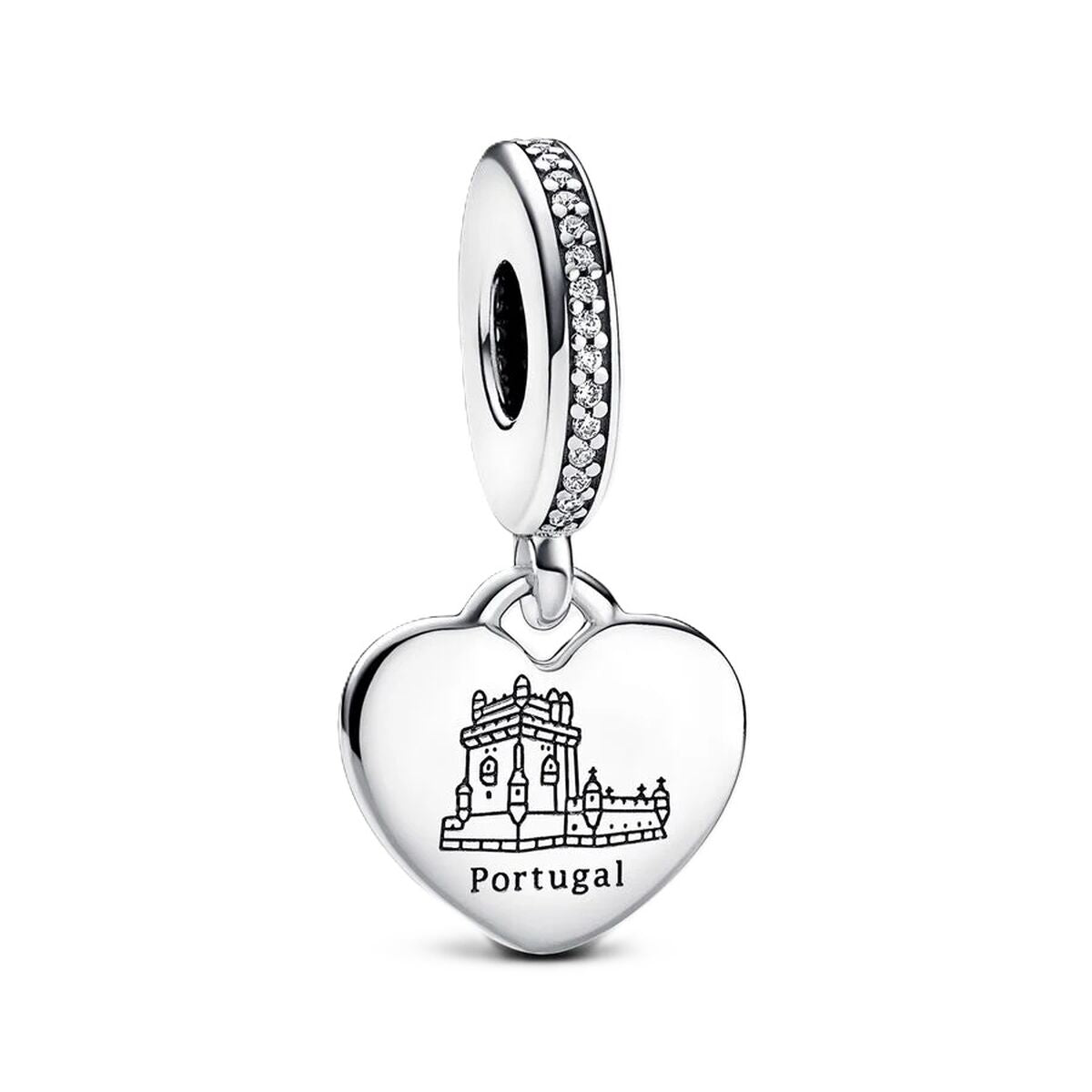 Ladies' Beads Pandora 792017CZ_E028 Silver