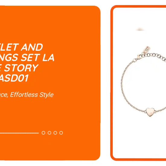 Bracelet and Earrings Set La Petite Story LPS20ASD01 by@Outfy